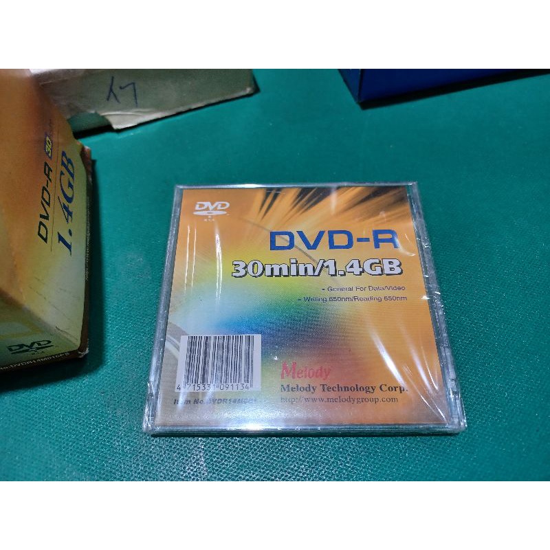 Melody DVD-R 30 min 1.4GB 手持式攝影專用 光碟片
