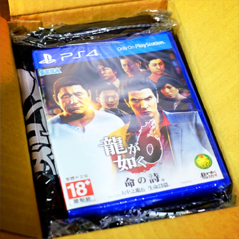 人中之龍 6 中文版 含特典 PS4