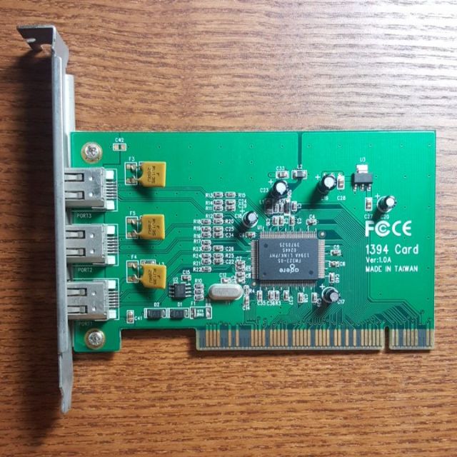 1394a Firewire PCI 介面 擴充卡