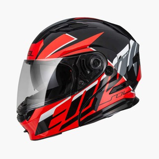 SOL SM5 SM-5 安全帽 裂變 黑紅 內藏墨鏡 汽水帽 可樂帽 全罩 CNS加強型