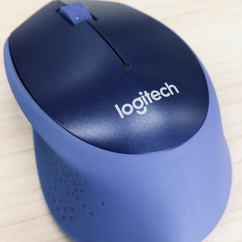 (二手）羅技Logitech M331 無線靜音滑鼠 藍