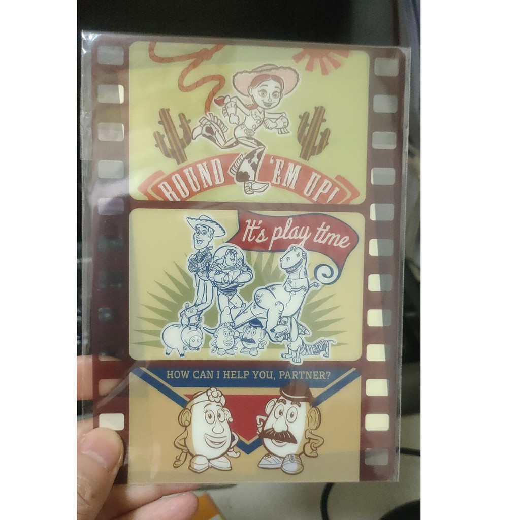 (現貨) 日本  Disney 迪士尼 限定  postcard 明信片 Toy Story Pixar