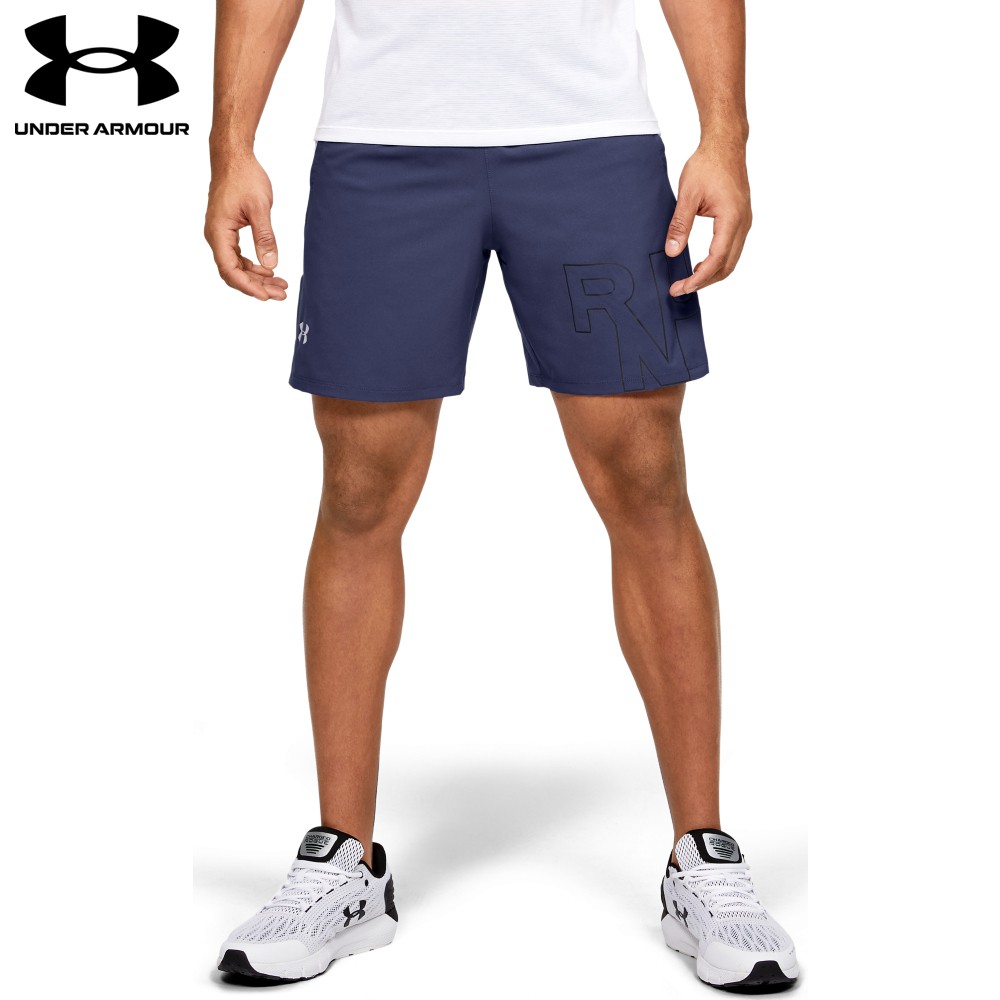 【UNDER ARMOUR】UA男 7吋 Launch短褲(Fitted,亞洲版型)
