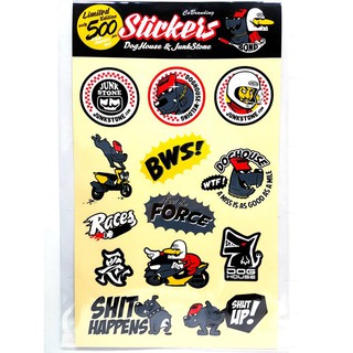 惡搞手工廠 | 限量聯名超大車貼 貼紙 FORCE BWSR SMAX 勁戰 BWSX XMAX