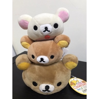 九成新🐻懶懶熊 拉拉熊 絨毛娃娃 玩偶 公仔 疊疊樂 辦公室療癒小物 Rilakkuma San-X