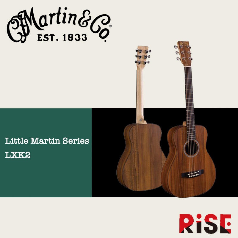 【又昇樂器】無息分期 美國預定 Martin LXK2 34吋 木吉他 旅行吉他