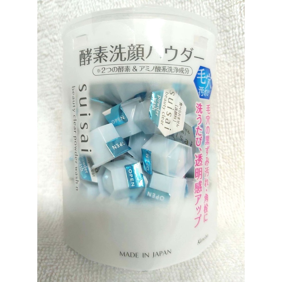 單顆分售 日本 Kanebo 佳麗寶 酵素洗顏 淨透酵素粉 suisai 淨透酵素粉 0.4g 單顆 效期2026年