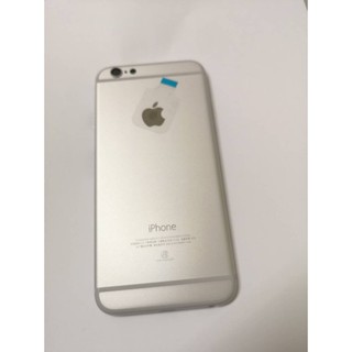 [一年保固]蘋果 Apple iphone 6 原廠背蓋(含側按鍵) 背殼 手機殼 贈手工具 銀色原廠規格⚠️不是手機⚠