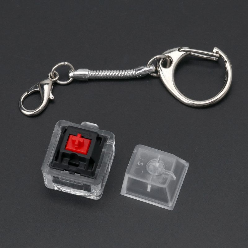 Cherry MX Switch機械開關鑰匙扣，用於鍵盤開關測試儀套件，不帶LED發光玩具緩解壓力的禮物