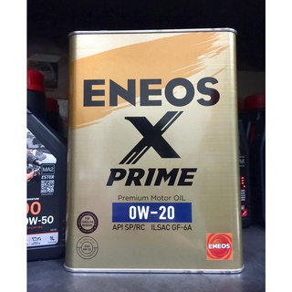 單罐【阿齊】ENEOS X PRIME 0W20 0W-20 SP 汽車機油 4L