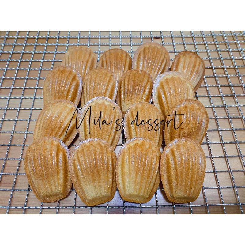 咪菈手作甜點🌸迷你貝殼 馬德蓮蛋糕 瑪德蓮 貝殼蛋糕 常溫蛋糕 下午茶 生日 貝殼 蛋糕