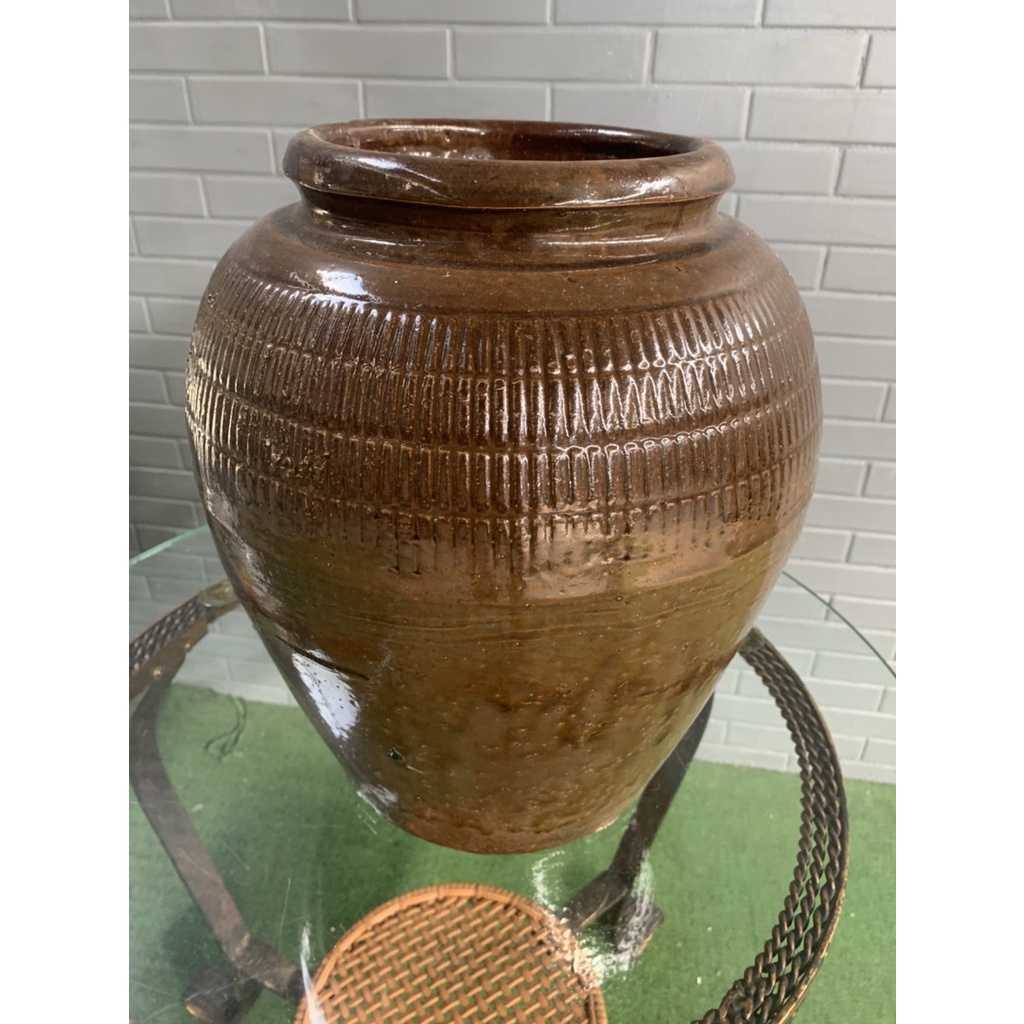 阿嬤的大甕缸 寬27 高33cm 無法宅配請自取古早早期古甕大甕老甕酒甕米甕菜脯甕a2497 予新傢俱 蝦皮購物