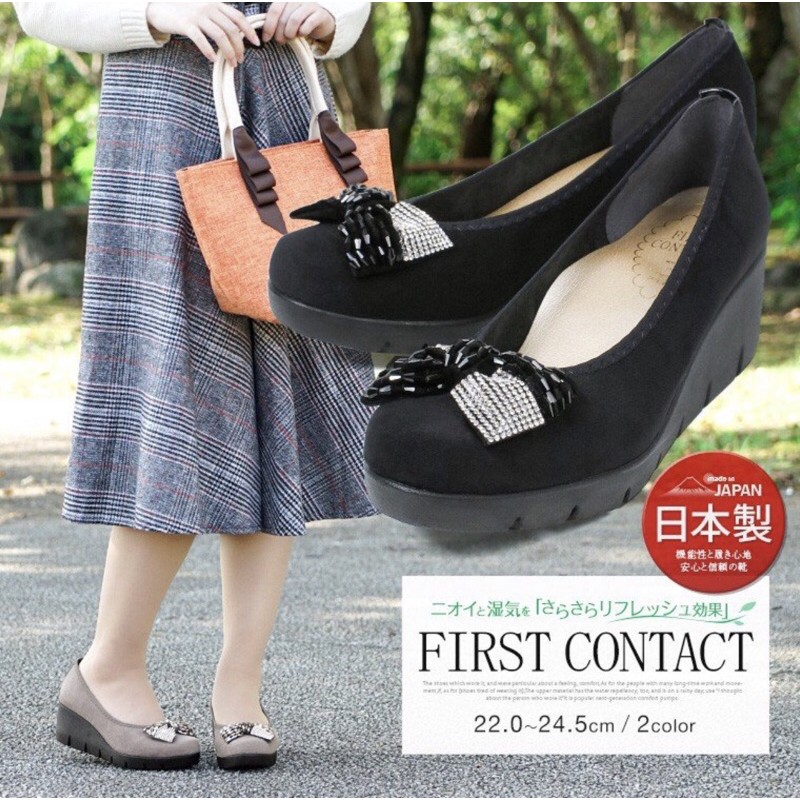 日本製 FIRST CONTACT 5.5cm 美腳 女鞋 #39657