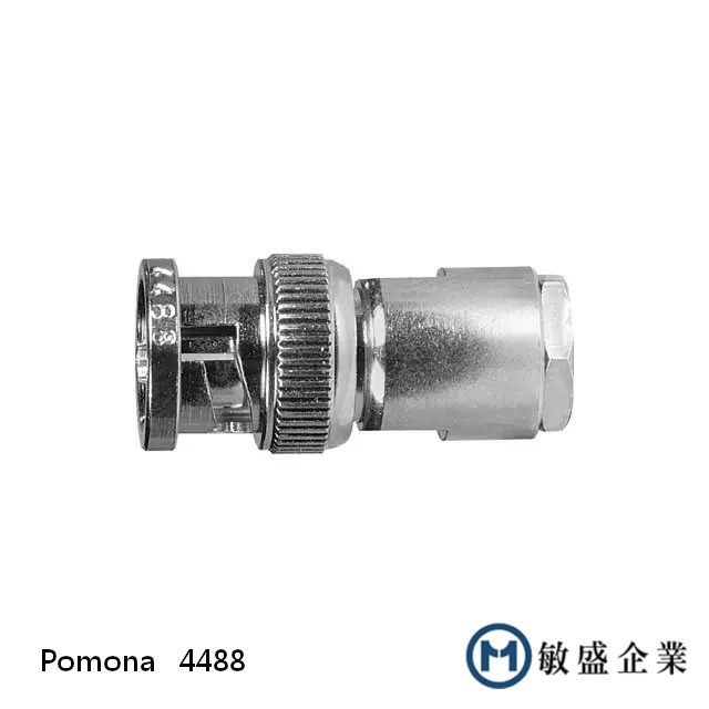 (敏盛企業) Pomona 4488 BNC 直插式 RF 射頻插頭