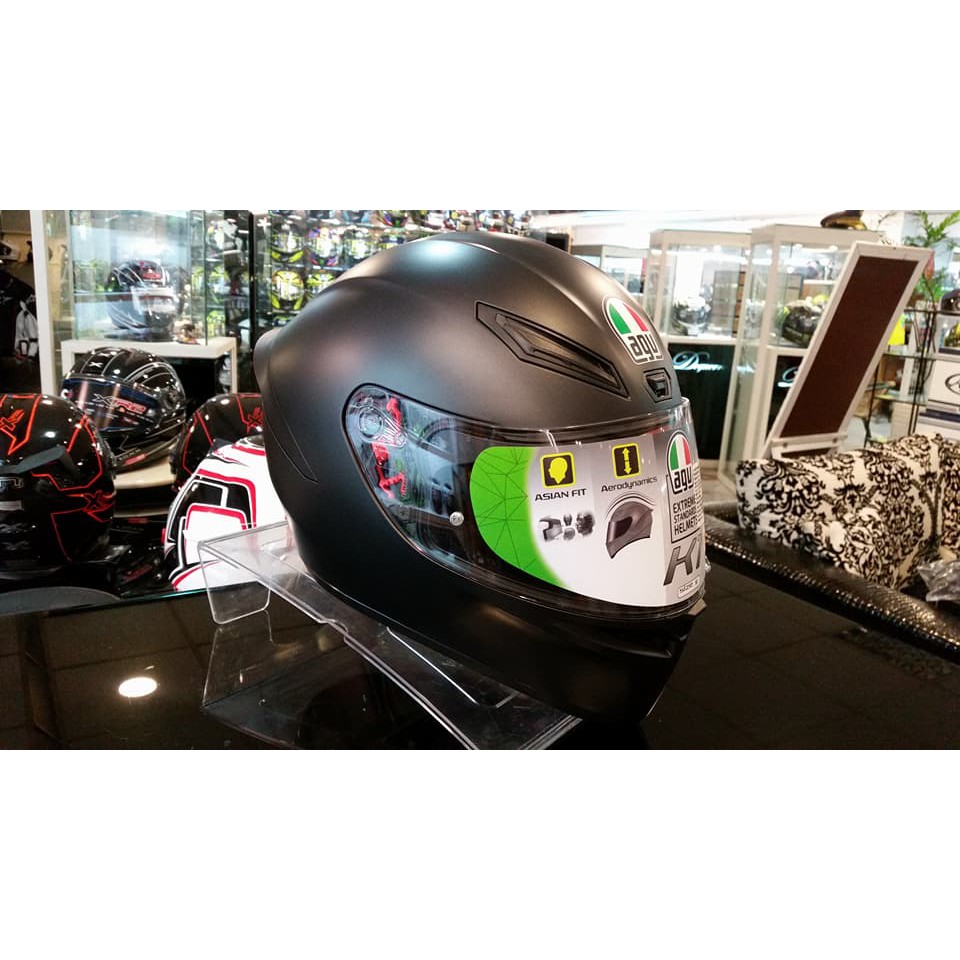 瀧澤部品 AGV K1系列   消光黑 全罩安全帽