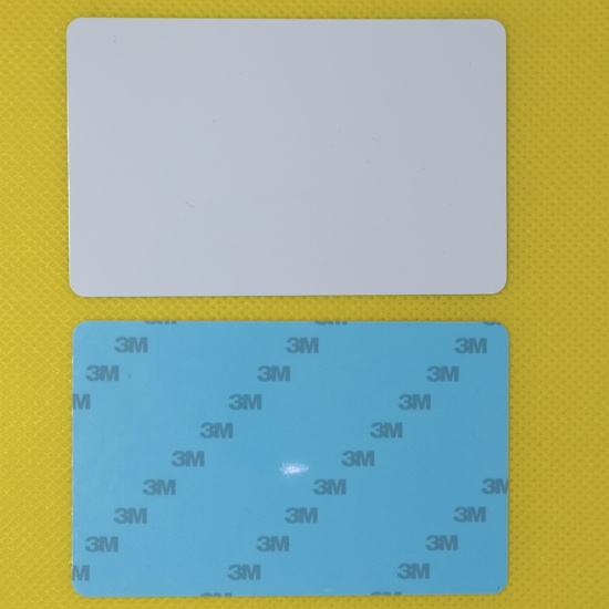 3M背膠卡 貼卡 適用各品牌印卡機 厚度0.5mm 與信用卡同尺寸