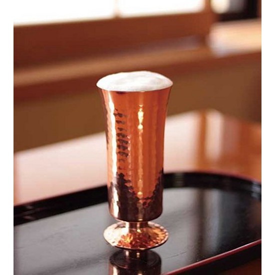日本 極-Kiwami 純銅高台一口啤酒杯（CNE962）