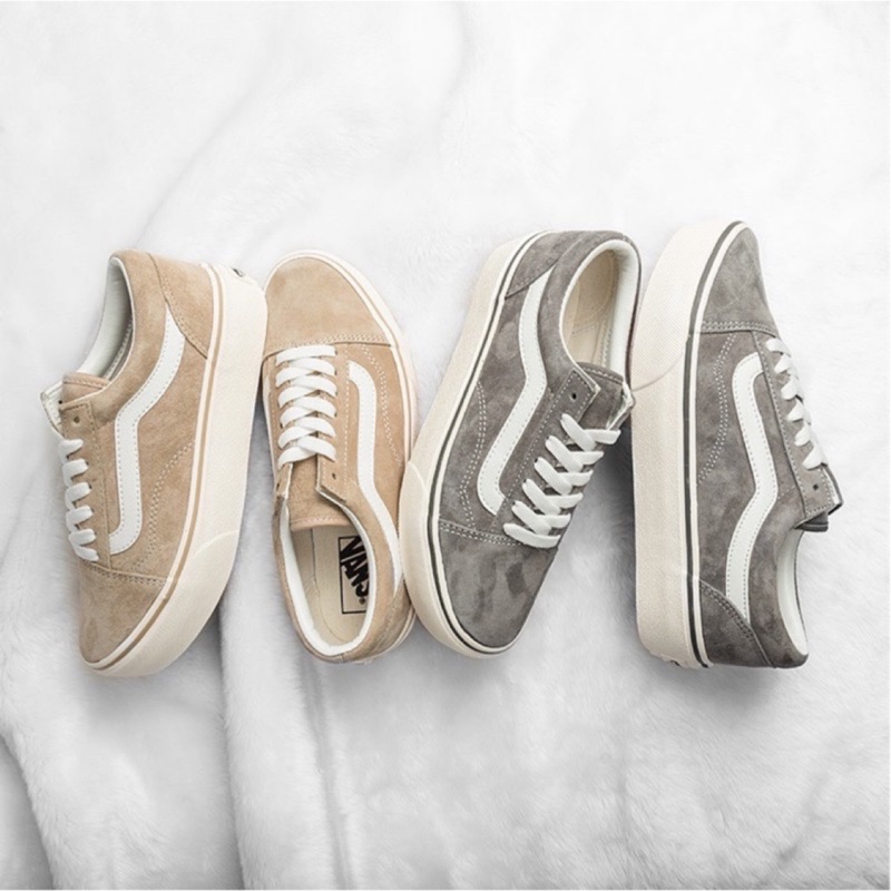 Vans Old Skool Platform 厚底 厚底鞋（灰色25號）