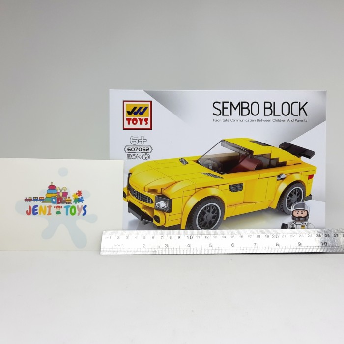 Brick sembo block 賽車著名跑車跑車 607052
