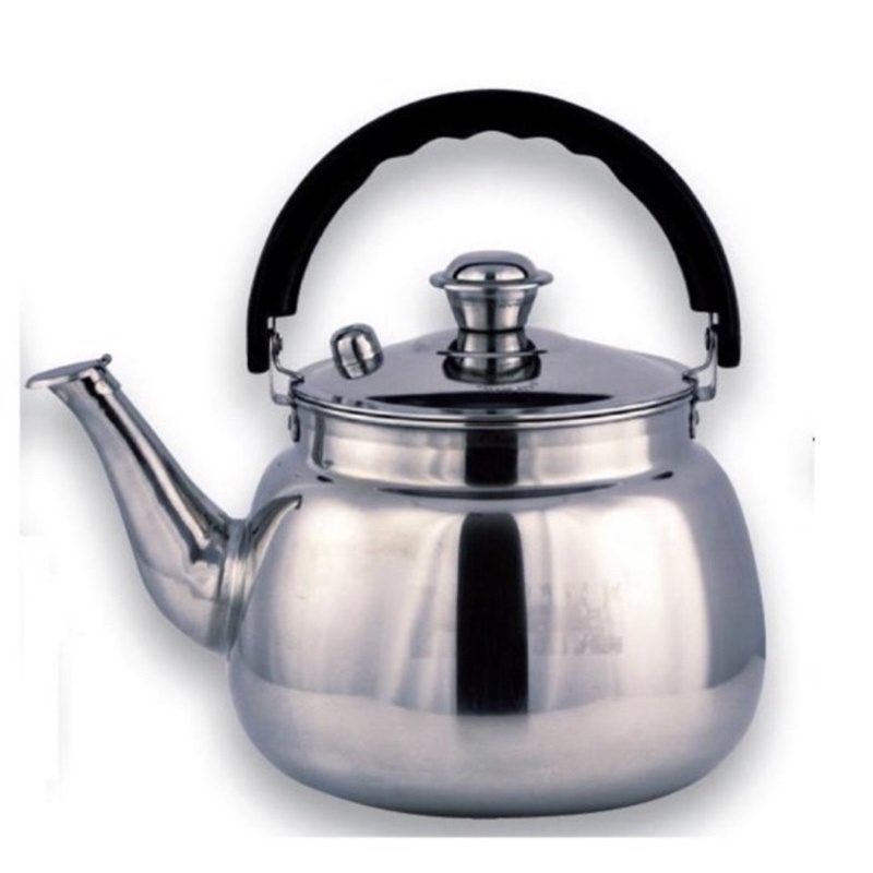 賓士牌新型笛音壺 不鏽鋼茶壺 18-8 厚質不鏽鋼料 新型笛音茶壺 4L