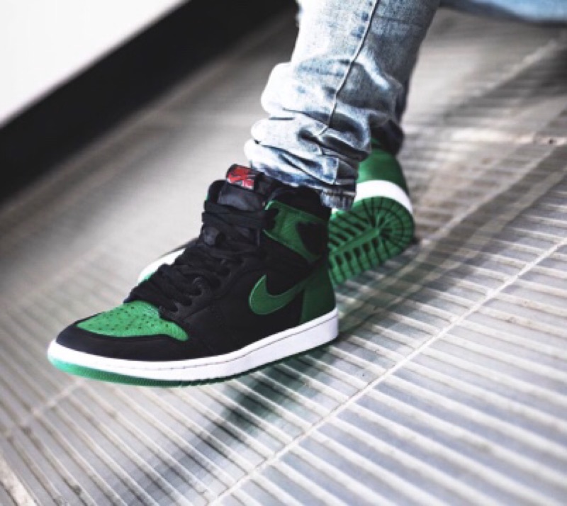 green black jordan 1