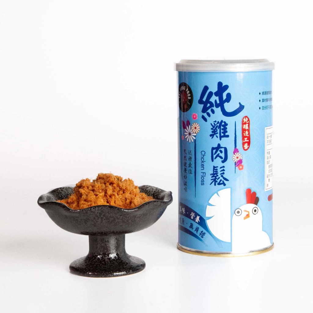 🐔【太楓食品】純雞肉鬆/200g（淨重）/罐❗