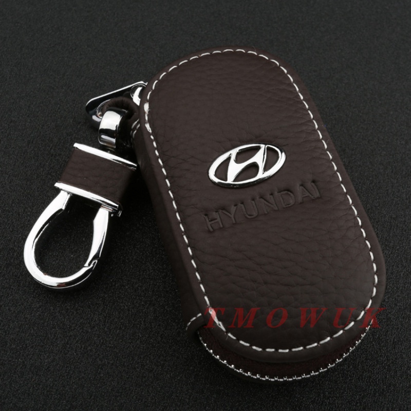 Hyundai  真皮鑰匙包 tucson elantra veloster new 汽車鑰匙扣 鑰匙圈禮物禮品