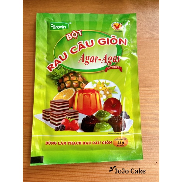 🇻🇳[現貨]越南果凍粉 (1包25g)Agar powder-Rau cau gion Hoang Yen Rovin