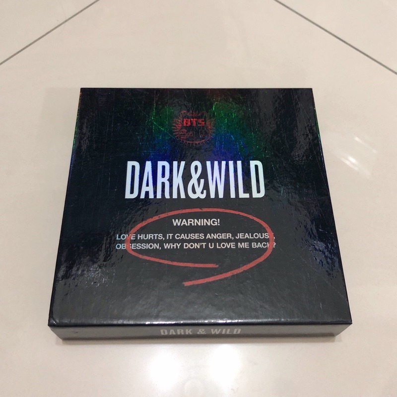 BTS 防彈少年團 空專 Dark &amp; Wild專輯