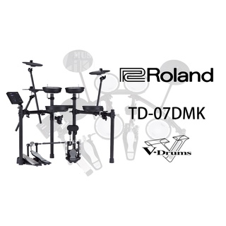 萊可樂器 Roland TD-07DMK 電子鼓 V-Drums 入門電子套鼓 TD07