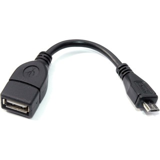 Micro USB (公) 轉USB (母) 轉接短線 OTG / Micro USB公數據線10cm