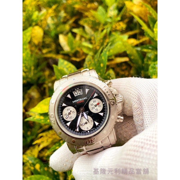 Montblanc Flyback 萬寶龍 運動計時錶 腕表 瑞士錶 腕錶 鋼錶