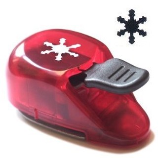 036 雪花 尺寸約:1.5cm 小型造型打孔器/造型打洞器/臺製 (卡片/裝飾)