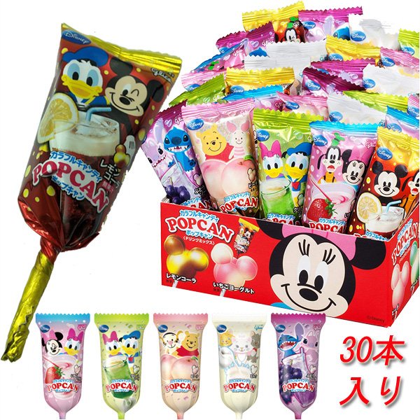 | 現貨+預購 | 江崎 glico 固力果 迪士尼 米奇頭 造型棒棒糖 氣球袋包裝 一組6支 紅盒/黃盒 萬聖節糖果
