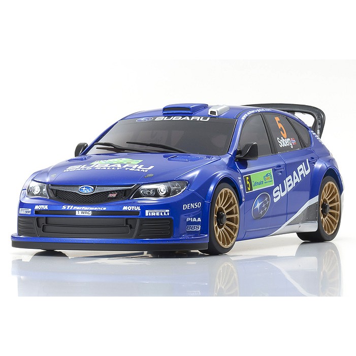 ~夏樹愛甩尾~KYOSHO MINI-Z原廠車殼 SUBARU IMPREZA WRC 2008(MZP458WR)