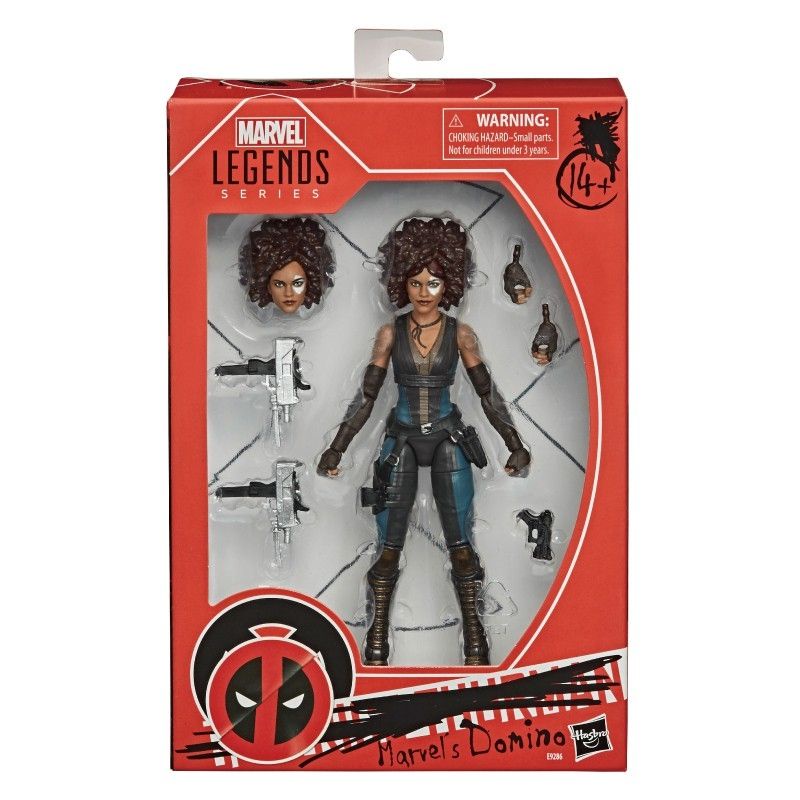 Marvel Legends X戰警 漫威 電影版 6吋 幸運女神 多米諾 Domino 死侍 金剛狼 頭雕 人形