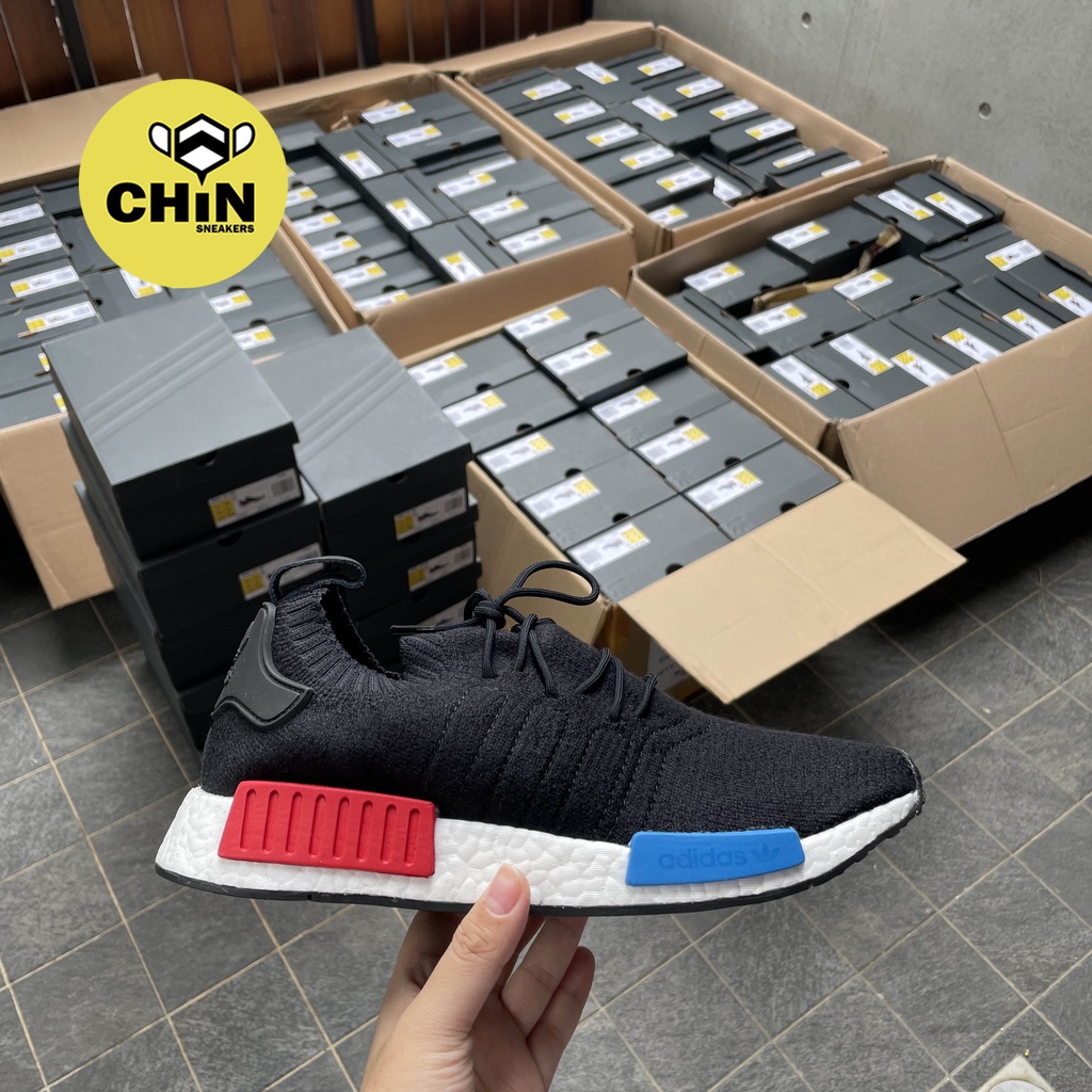 ☆CHIN代購☆ ADIDAS NMD R1 PK CORE BLACK 黑紅藍 GZ0066 現貨 男