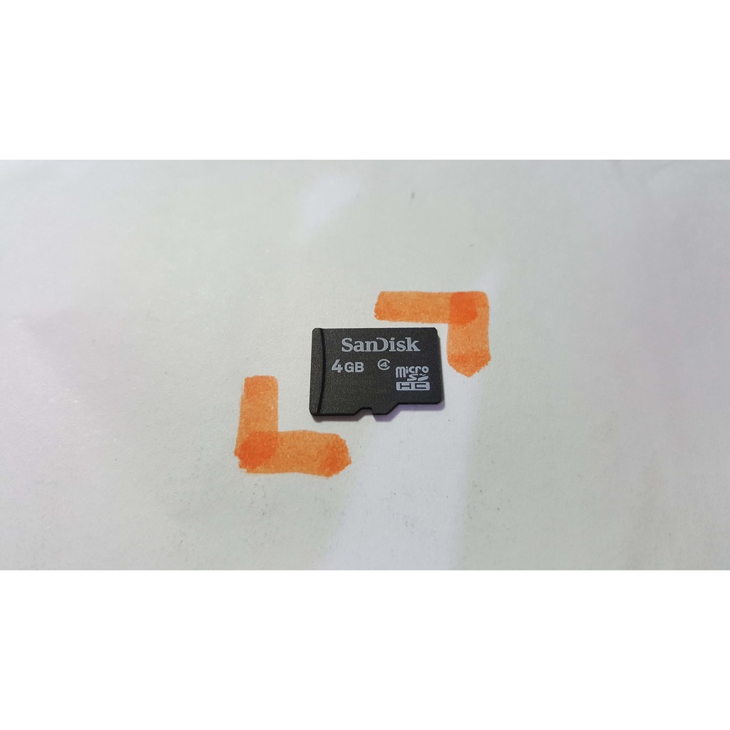 新帝 SanDisk micro SD 4GB class 4 高速記憶卡 終身保固 手機可用