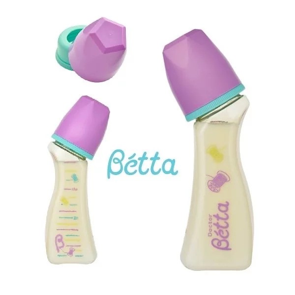 日本Dr. Betta 手作防脹氣奶瓶 Jewel SY3-120ml(PPSU)