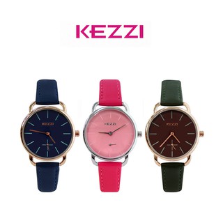 【WANgT】KEZZI珂紫 K-1675 雜誌款簡約刻度小秒設計皮帶錶