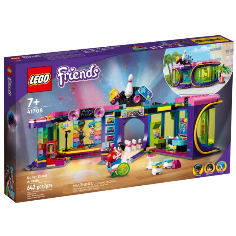 2022年樂高新品 樂高 Friends系列 LEGO 41708 復古迪斯可遊樂場