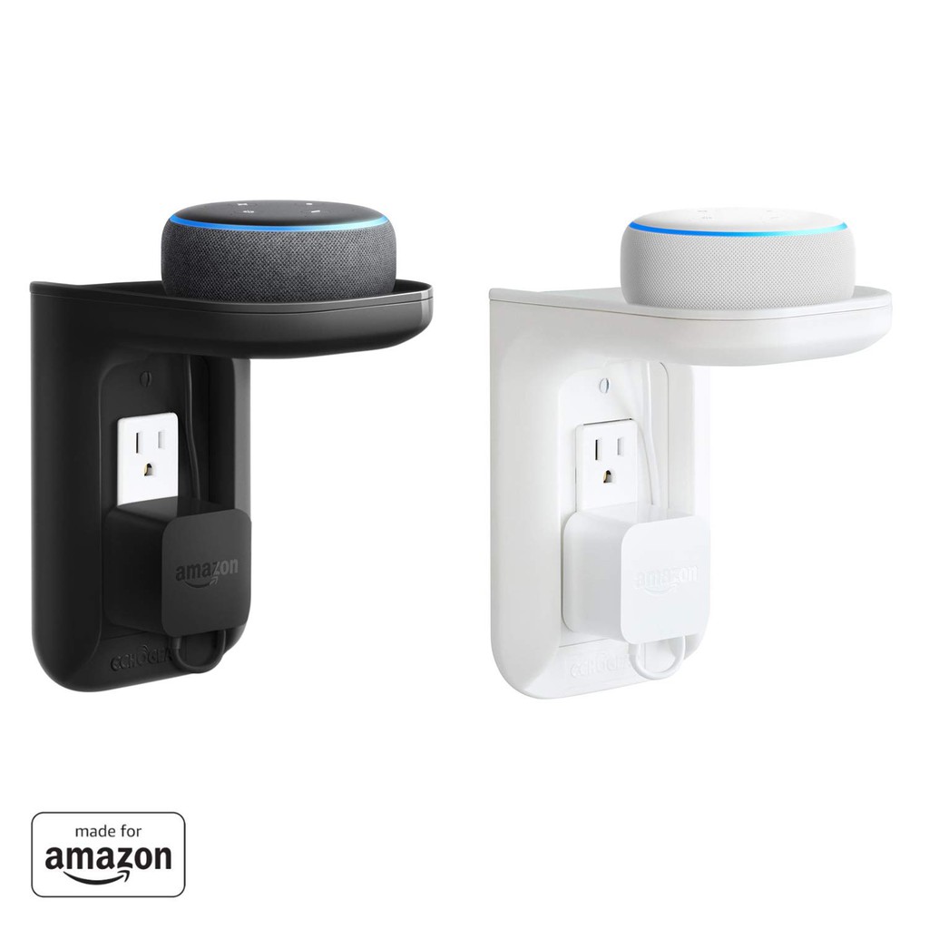 Echogear Egos1 插座式壁掛架outlet Shelf 適用amazon Echo Dot 3rd G 蝦皮購物