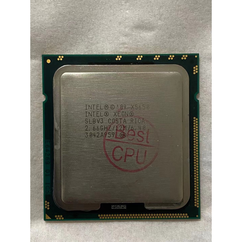 Xeon 1366脚位 X5650 X5660 x5670 x5675 E5645 5649 X58主機板CPU 桌電