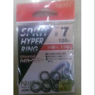 NISSIN單圈路亞環