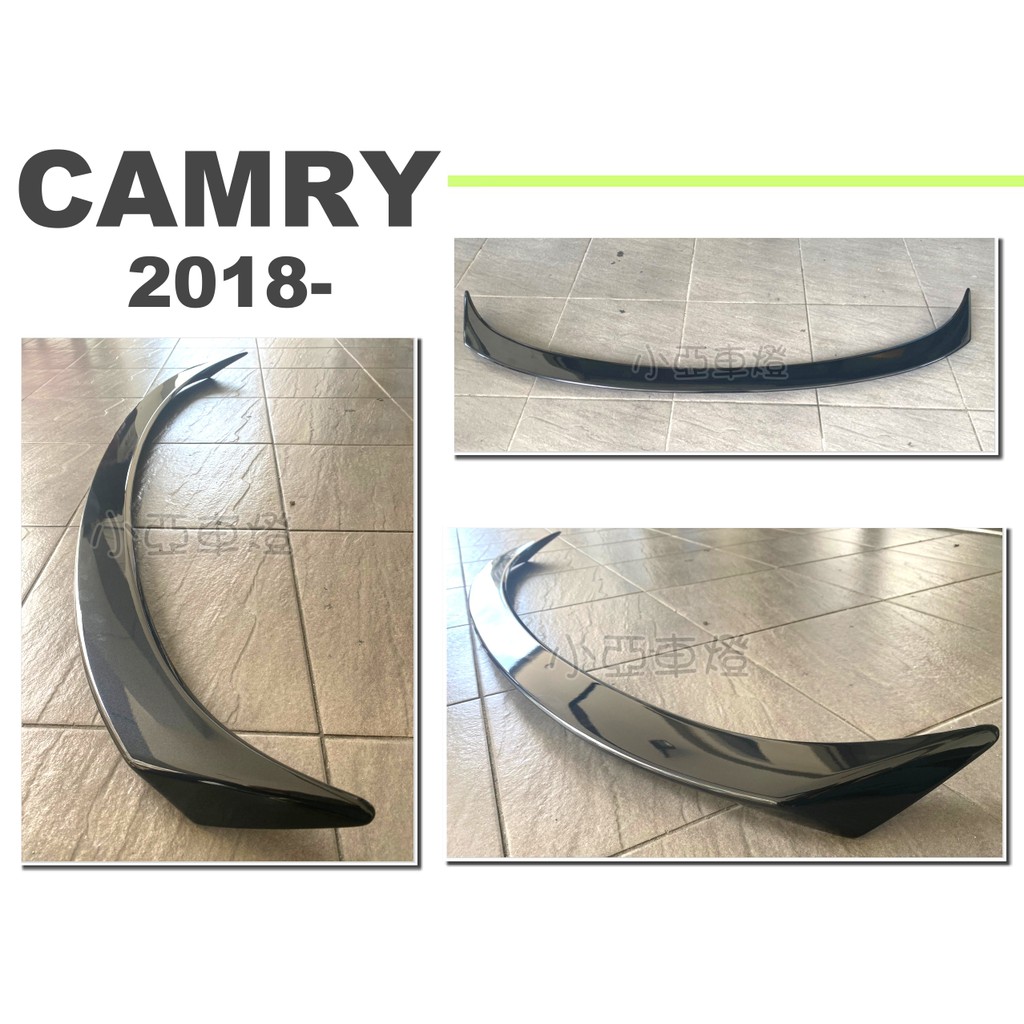 小亞車燈改裝＊新品 camry 18 19 2018 2019 年 CAMRY 8 代 運動版 尾翼 鴨尾 含烤漆