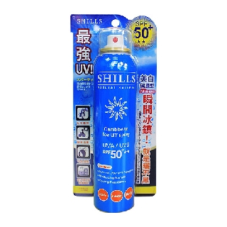 SHILLS 舒兒絲 很耐曬超清爽美白防曬冰鎮噴霧(SPF50)180ml【小三美日】空運禁送 D624370