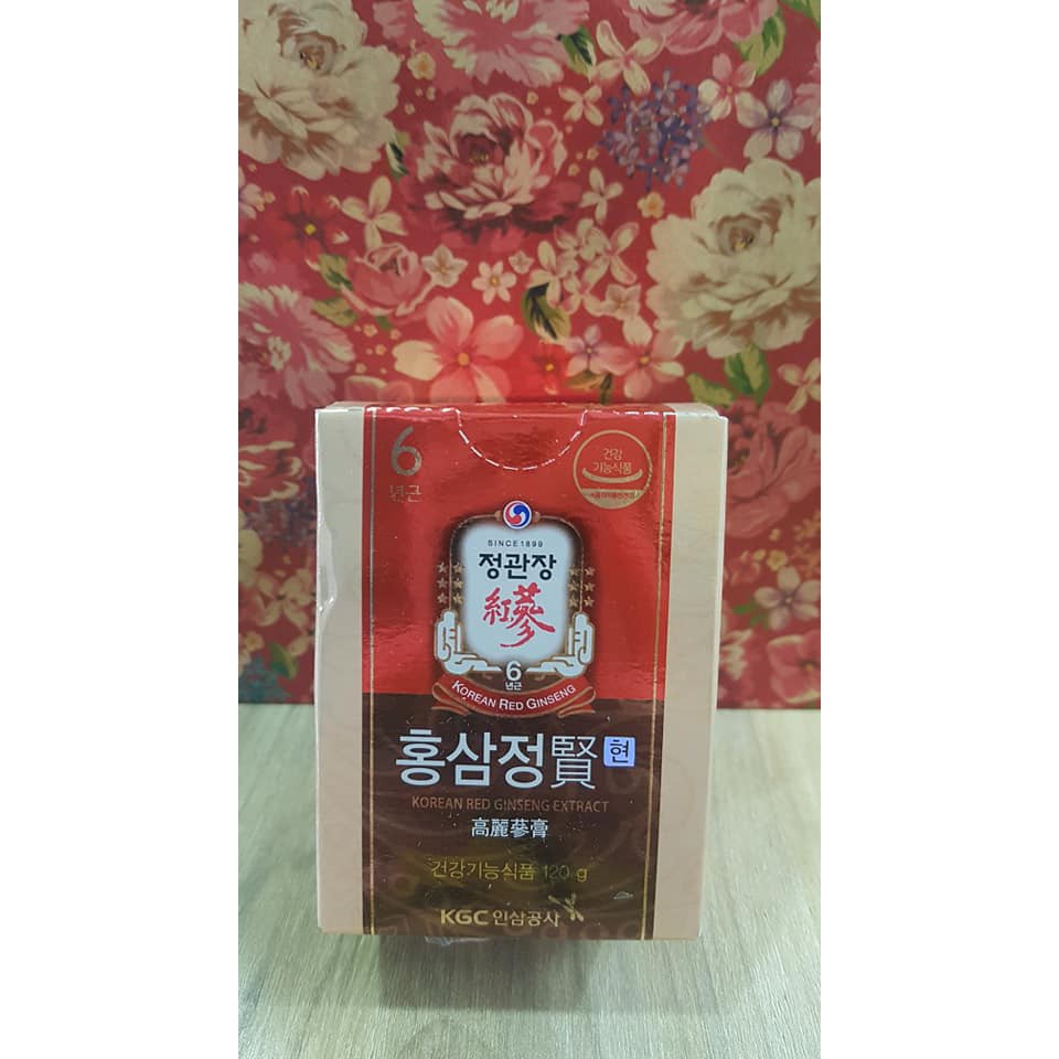 免運 韓國正官庄現貨高麗蔘膏120g 紅蔘膏韓國境內版附贈花開富貴提袋1只高麗蔘精紅蔘精 蝦皮購物