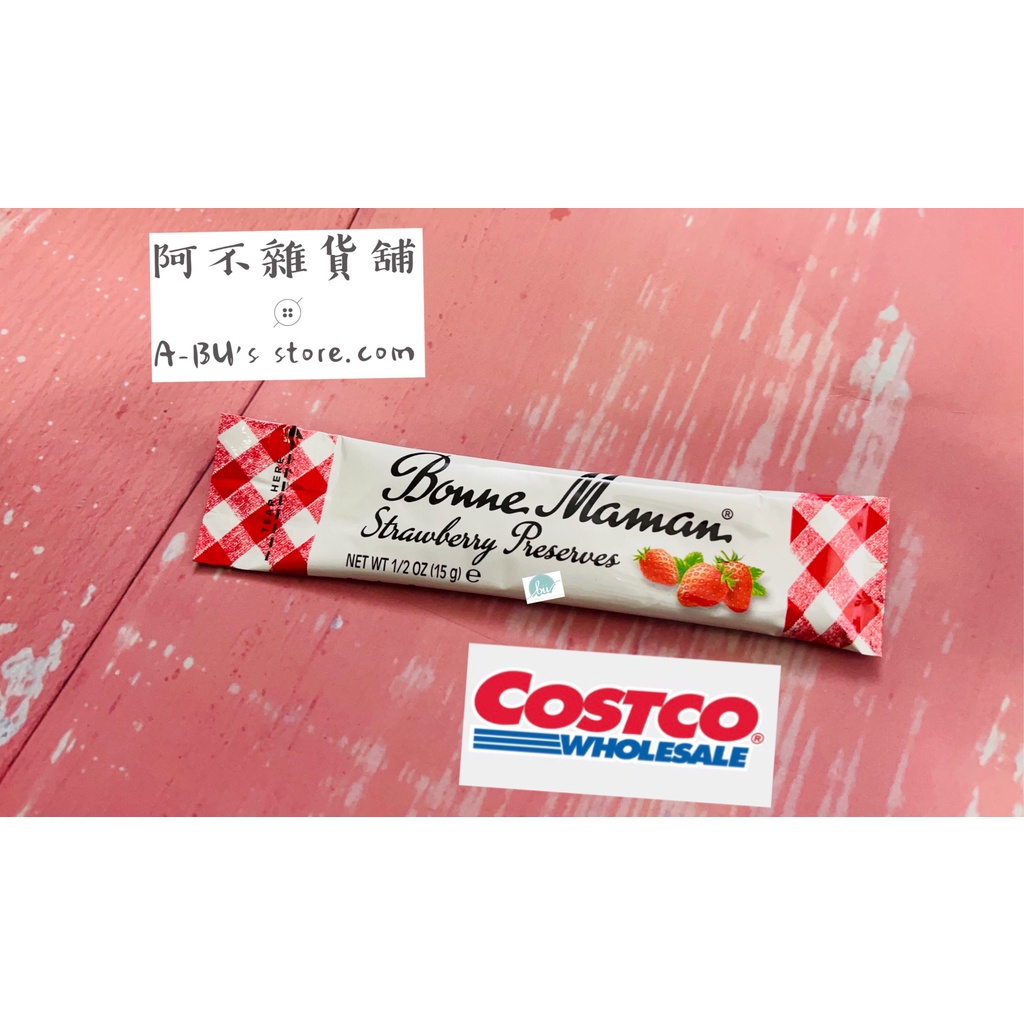 ‼️現貨‼️《Costco好市多 線上獨家》法國 Bonne Maman 草莓果醬 獨立包裝15g(1入)