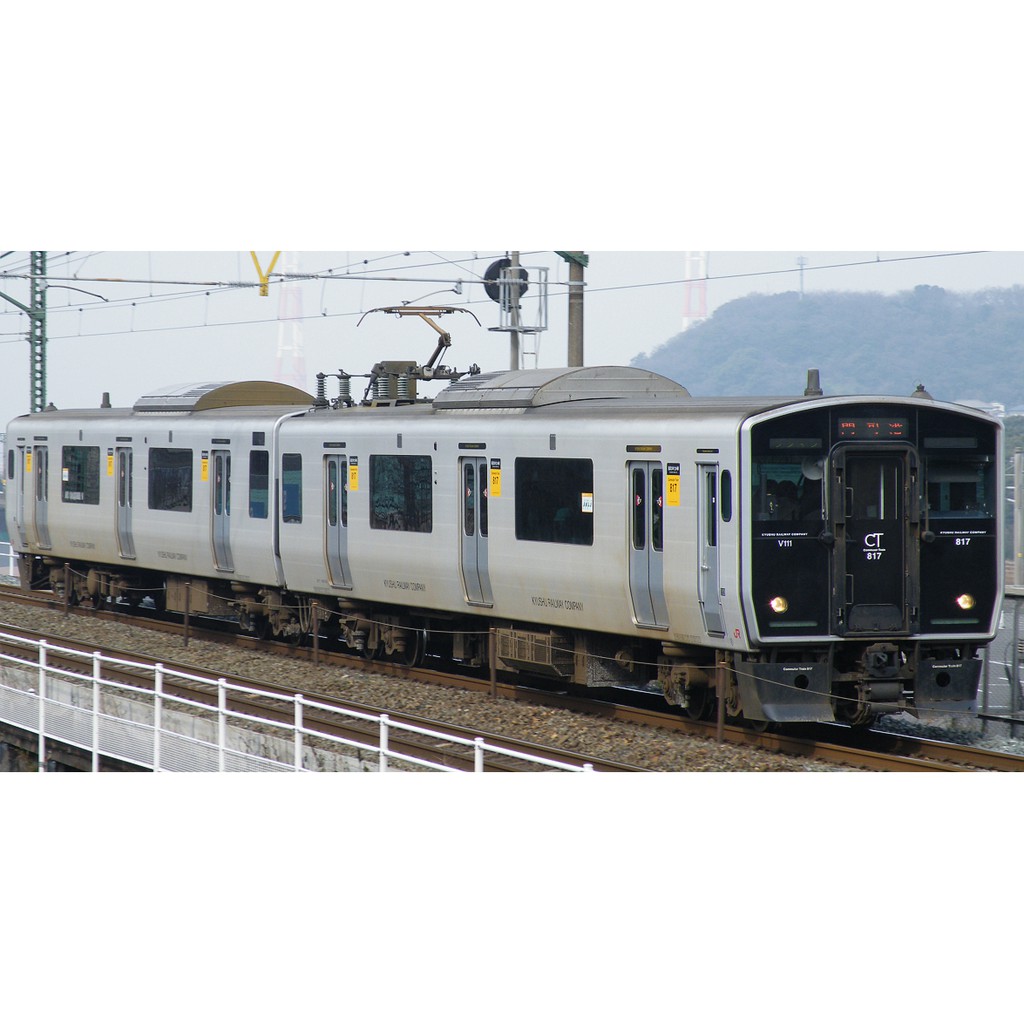 玩具共和國 Gm Jr九州817系1000番代 福北ゆたか線 基本2両編成セット 動力付き 蝦皮購物