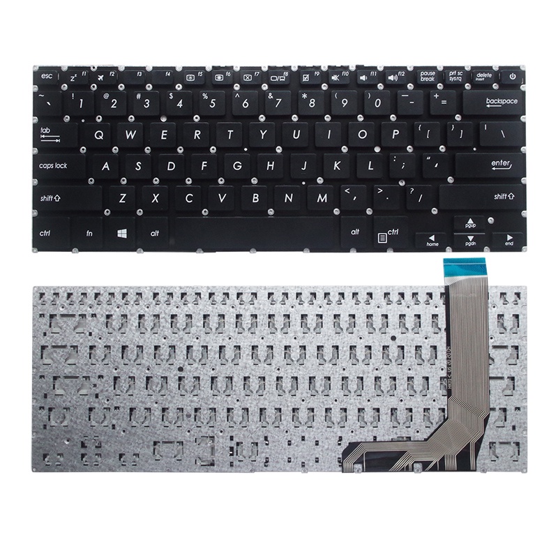 美國筆記本電腦鍵盤適用於華碩 X407 X407U X407M X407MA X407UBR X407UA X407UB